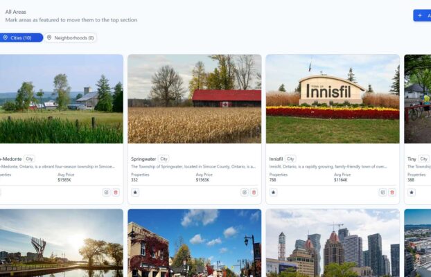 How Real Estate Agents Benefit from Custom Neighborhood Pages in RealbuilderWeb.com